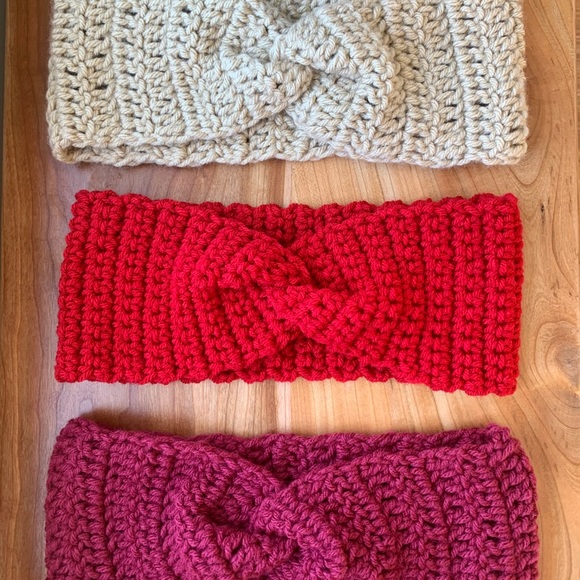 Adult customizable crochet headband - Picture 3 of 10